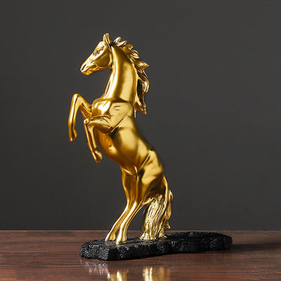 Resin Horse Sculpture